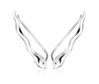 Silver Earring Little Snake EL-119